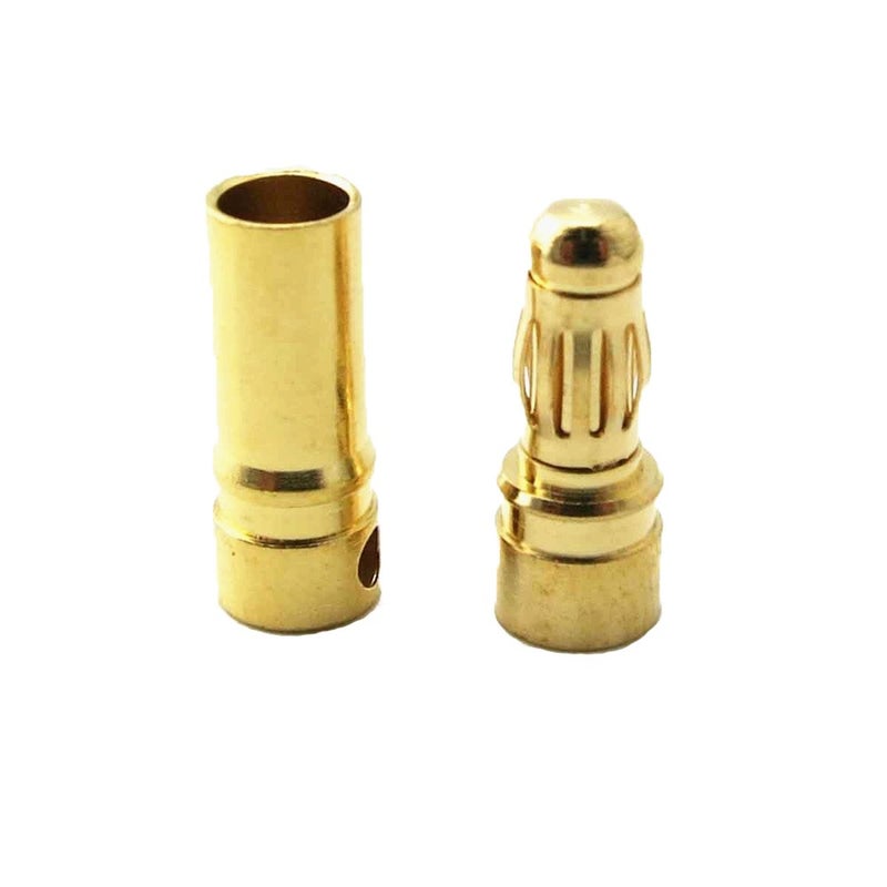 yueton 30Pairs 3.5mm Male Female Banana Plug Bullet Connector Replacements - Image 1